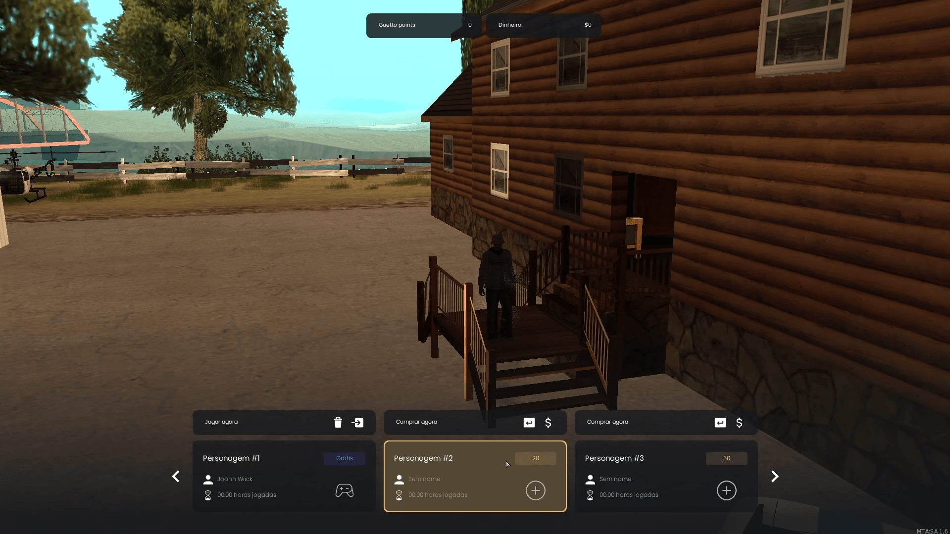 Sistema de Múltiplos Personagens